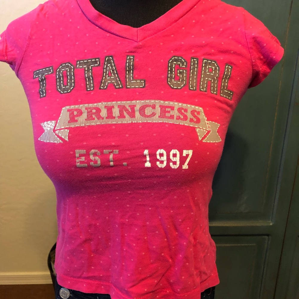 Pink girls shirt